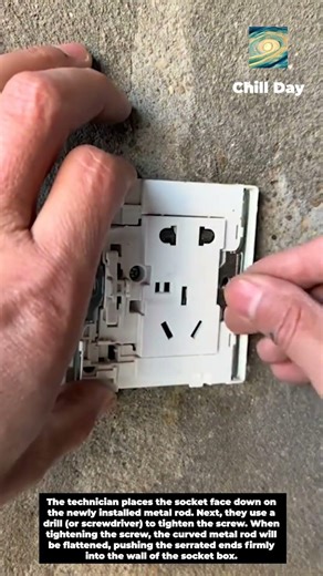 Repairing a Recessed Wall Socket