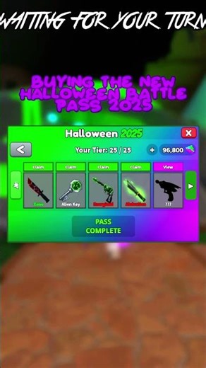 BUYING THE NEW 2025 HALLOWEEN BATTLE PASS