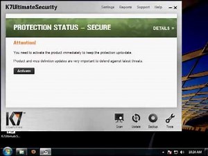 How to Uninstall K7 Ultimate Security