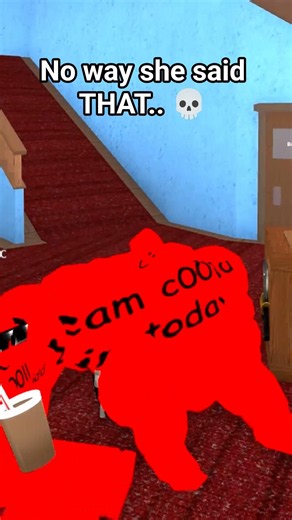 She ROASTED her friend.. #murdermystery2 #roblox #funny #troll #vc