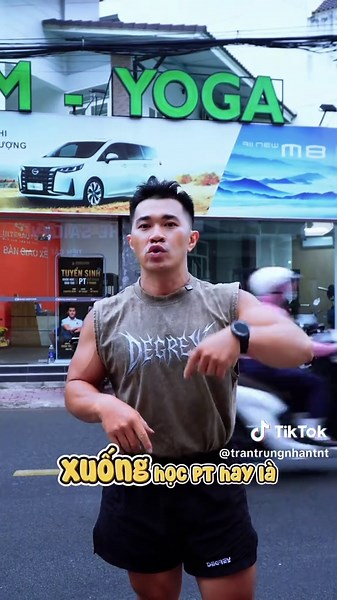 Anh em nào quận 9 ghé phòng tập với Nhân nha #trantrungnhan #fitness #gymer #daotaopt #tnt