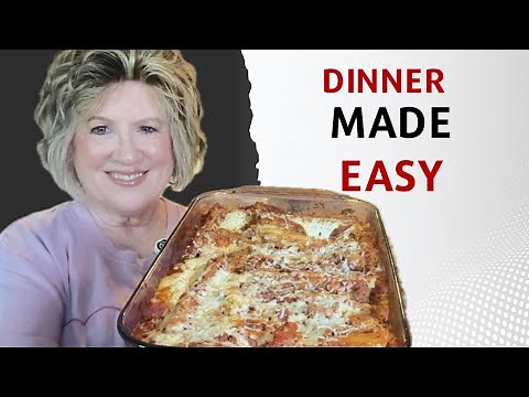 No-Boil Manicotti That Melts in Your Mouth | Easy Italian Dinner