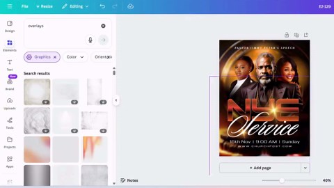 New Year Eve Service Flyer, NYE Service Posters, Watch Night Church Event Template, Church Templates, Editable Canva Church Templates, X-max - Etsy