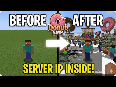 Donut SMP Official IP | Join on Any Device
