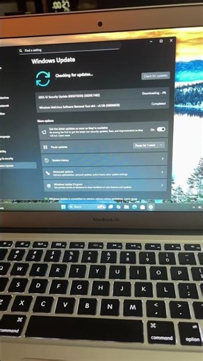 Installing Windows 11 Home Edition 25H2 update on a unsupported MacBook Air part 3