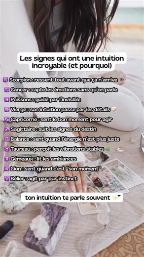 2.4K views · 325 reactions |  L’intuition, c’est cette petite voix...