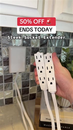 Discover the Sleek Socket Extender for 50% Off Today!