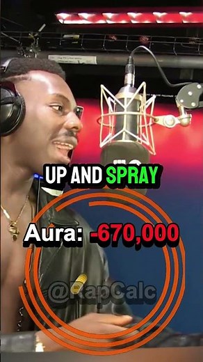 His freestyle had absolutely no aura after getting heartbroken 💔#shorts