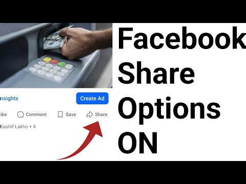 How to Allow Share Botton on Facebook | facebook share options on