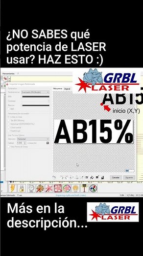 💥💥How to do LASER engraving TESTS with Laser GRBL #grbl #laserengraving #laserdiode