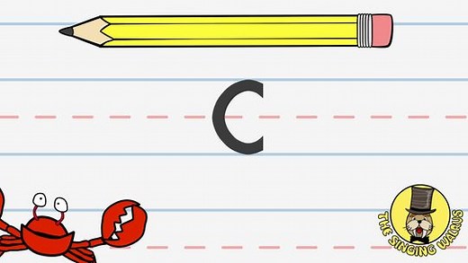 Write the Letter C - The Singing Walrus