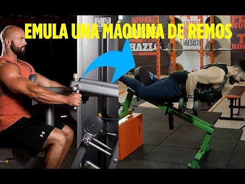 HAZ TU PROPIA MÁQUINA DE REMOS CON MUCHOS EJERCICIOS PARA ESPALDA