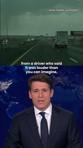 Watch: Stunning video shows lightning bolt strike highway in Utah #shorts