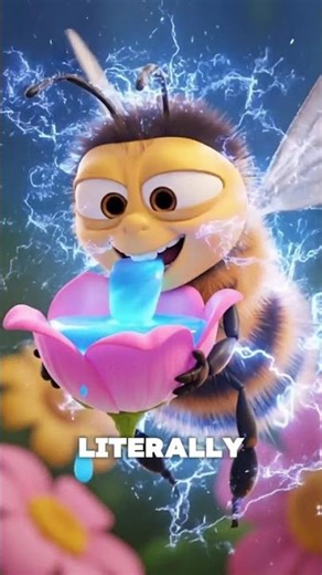 Bees See The World in NEON (Hidden Vision) 🐝🟣