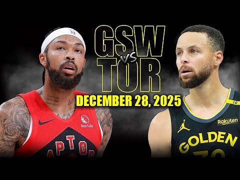Golden State Warriors vs Toronto Raptors Full Game Highlights – December 28, 2025 | NBA Season