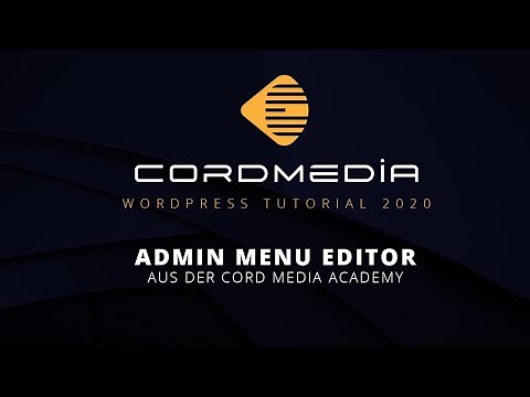 WP Tools - Admin Menu Editor