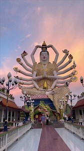 491 reactions · 80 shares | Lorsque le soleil se couche sur le Wat Plai Laem de Ko Samui, le spectacle est à couper le souffle...   : @ohomely #sunset #temple #thailande | Office National du Tourisme de Thaïlande | Facebook