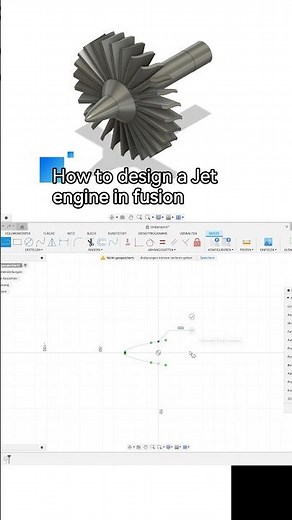 How to design a jet engine in Fusion