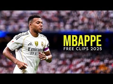 Kylian Mbappe 2025 • Free clips For Edits • Free Scene Pack + No Watermark • 1080p | D74 Edits 2.0