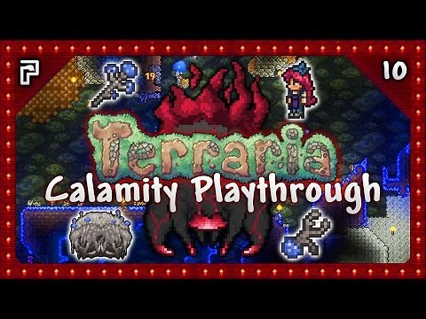 🌳 Python The Derp! NEW Crabulon Boss! | Terraria 1.3.4 Calamity Mod Let's Play [Episode 10]