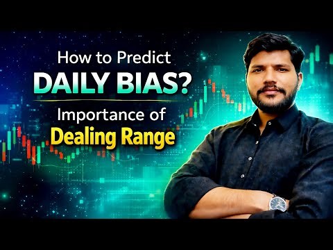 Dealing Ranges Model | Predict Daily Bias with Dealing Range | How Smart Money Move Price