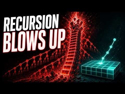 Why Recursion Blows Up: Call Stacks, Stack Overflow, and Memoization