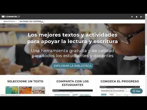 Todo lo que necesita saber para comenzar a usar CommonLit