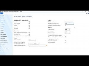 AX 2012 Project types and Time and Material in details | Project #Management #Online #tutorial