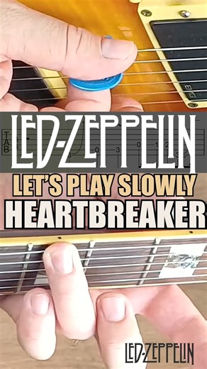 Led Zeppelin – Heartbreaker Guitar Intro | Iconic Jimmy Page Riff 🎸