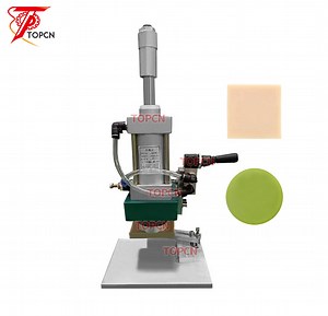 [Hot Item] Semi Automatic Black Bar Soap Press Soap Cutting Stamping Machine Price