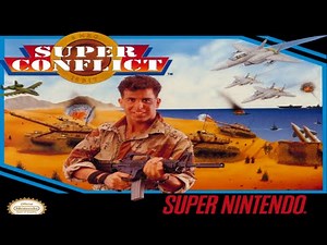 Super Conflict GamePlay (SNES)