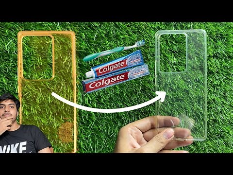 Cleaning | How to remove yellowness from transparent mobile cover | How To Clean Yellow Phone Case |