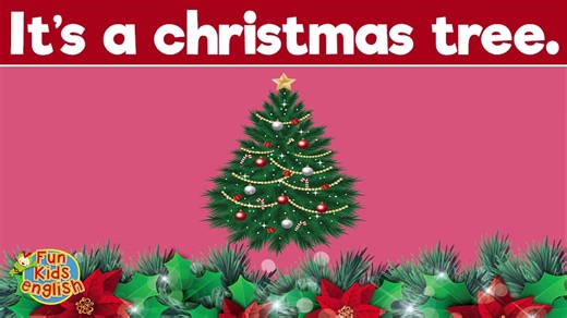 F04 有趣的儿童英语 094.Learn Christmas Vocabulary What Is It English Pattern