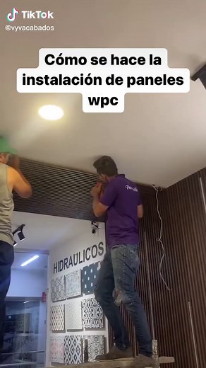 Instalación Rápida de Paneles WPC en Techo y Pared