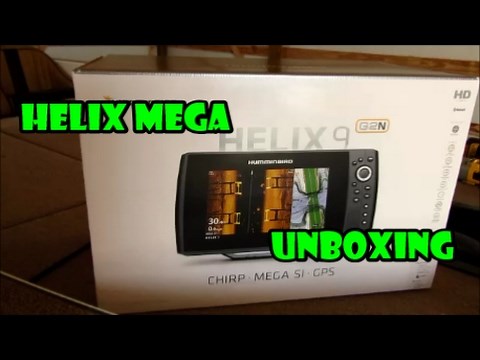 Humminbird Helix 9 MEGA G2N Unboxing