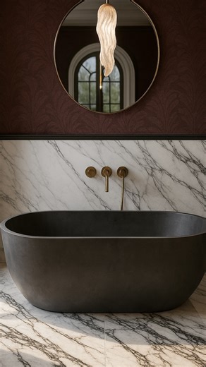 Cesario & Co on Instagram: "No two projects are the same. This collection was built with that in mind. ✨ These concrete bathtubs are versatile in style, shape, and colour for every space and project. Designed to fit every vision, no matter the project. Explore our bathtub collections and discover more in our showroom. Click the link in bio to book your appointment."