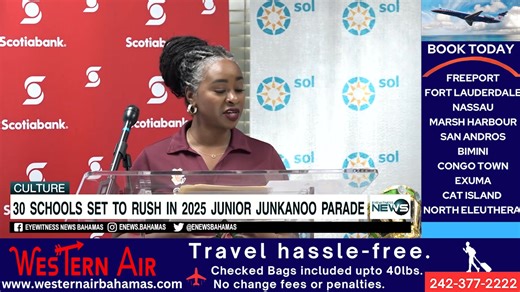 7.8K views · 16 reactions | 30 schools set to rush in 2025 Junior Junkanoo parade | Eyewitness News Bahamas | Facebook
