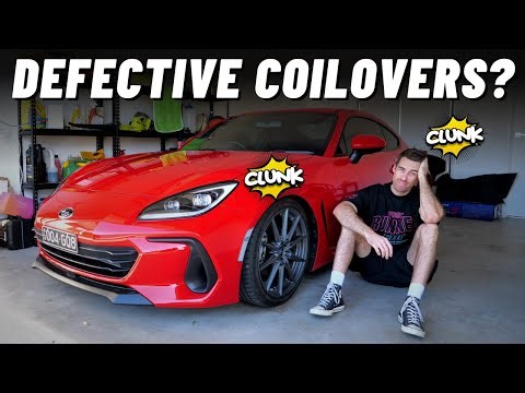 My Subaru BRZ Coilovers Are Clunking... Badly