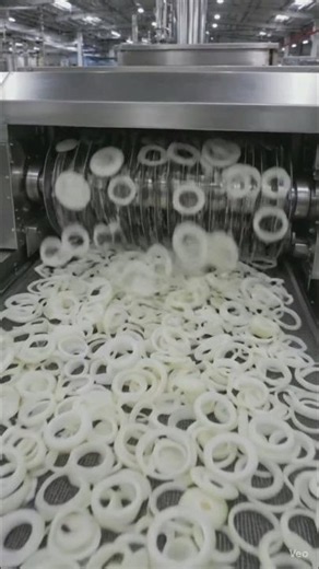 High-Speed Onion Powder Manufacturing Process” #food #amazingmachinery # #fac #food #farming