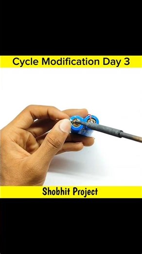 Cycle Modification Day - 3 Battery Making | #battery