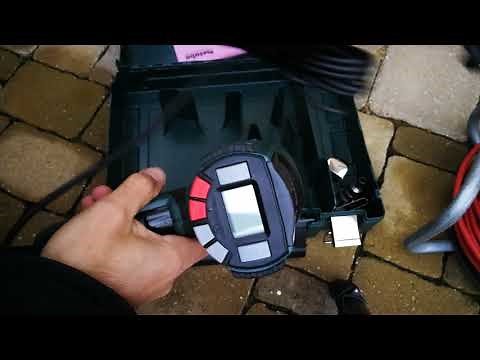 Unpacking / unboxing hot air gun Metabo HE 23-650 CONTROL 602365500