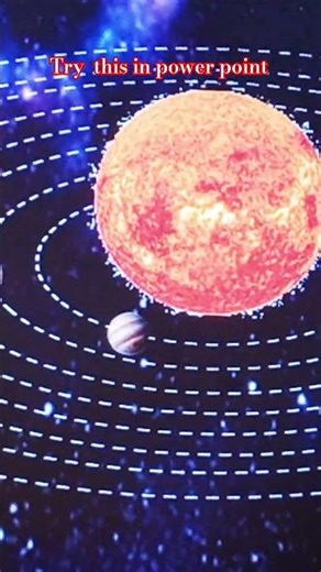 How to make a Soler System in Powerpoint presentation👌👌🌎🌍💯💯#ppt#trending#shorts #tricks