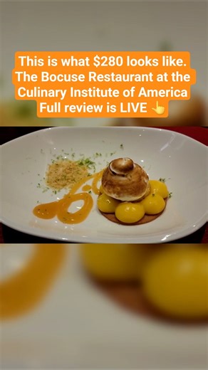 $280 at The Bocuse Restaurant at the CIA Worth it? #NYCFood #FoodReview #Foodie #NYCFoodie #NoahEats