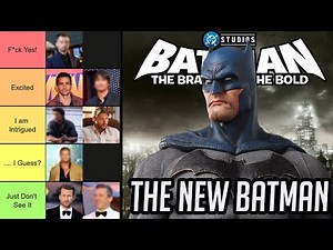 Ranking The Most Popular DCU Batman Fancasts For The Brave & The Bold