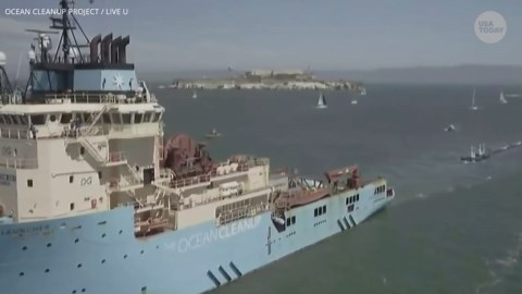 The Ocean Cleanup Project tackles the Great Pacific Garbage Patch