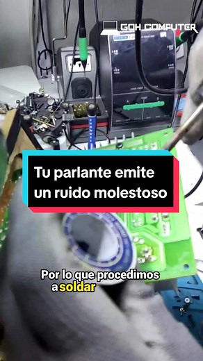 Reparación de Parlante Micronics en Jaén, Perú
