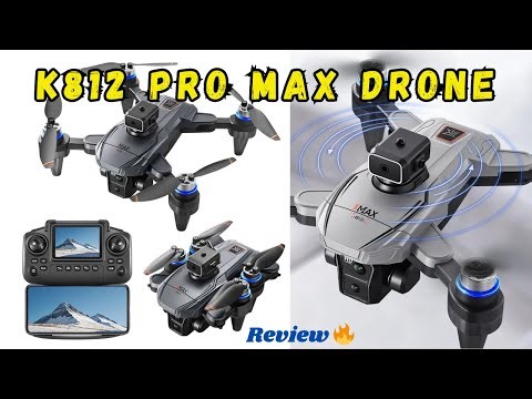 K812 PRO MAX Drone | 4K Professional Dual Camera GPS Drone