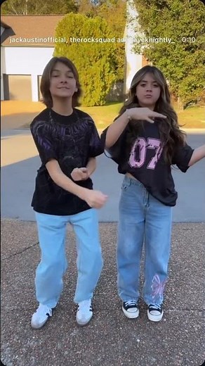 Jack and Faye TikTok ❤️ #rocksquad dance #trending #duo #fypviralシ #fashion