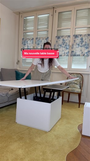 Ma nouvelle table basse 5 en 1 : DIY réussi