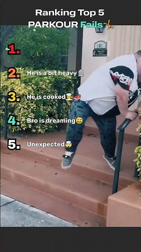 Top 5 Extreme Parkour Fails That Will Shock You 😂